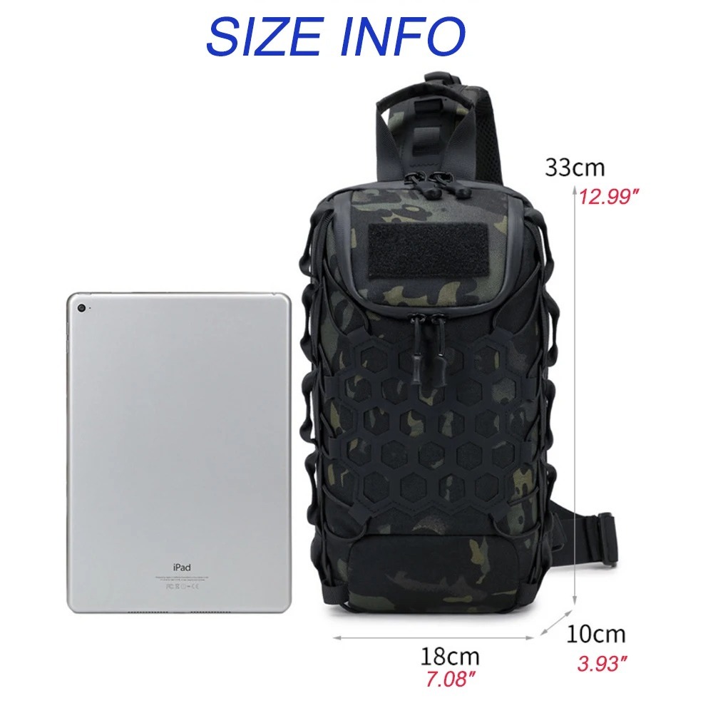 Nuovo Zaino Tattico Monospalla - Sling Backpack Shoulder recensione e prezzo