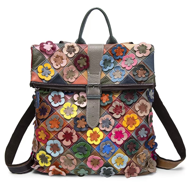 Zaino Vintage in Vera Pelle pe - Fashion Backpack Women recensione e prezzo
