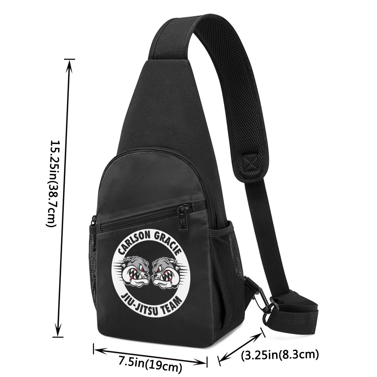 Carlson Gracie Jiu-Jitsu Team  - Sling Backpack Shoulder recensione e prezzo