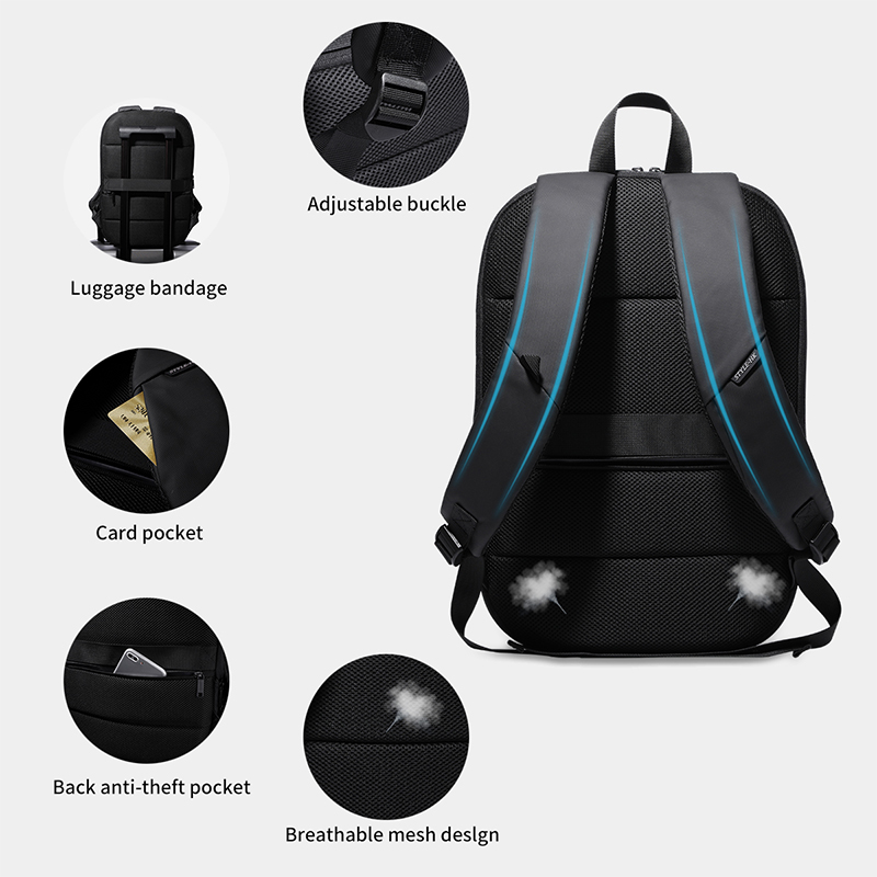 Zaino per laptop da uomo d'aff - Laptop Backpack 15.6 recensione e prezzo