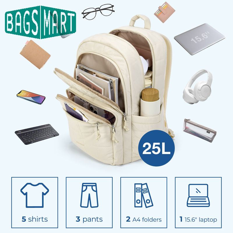 BAGSMART Borse per laptop Zain - Laptop Backpack 15.6 recensione e prezzo